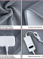 Couverture chauffante électrique - Plaid & surmatelas haut de gamme économique
